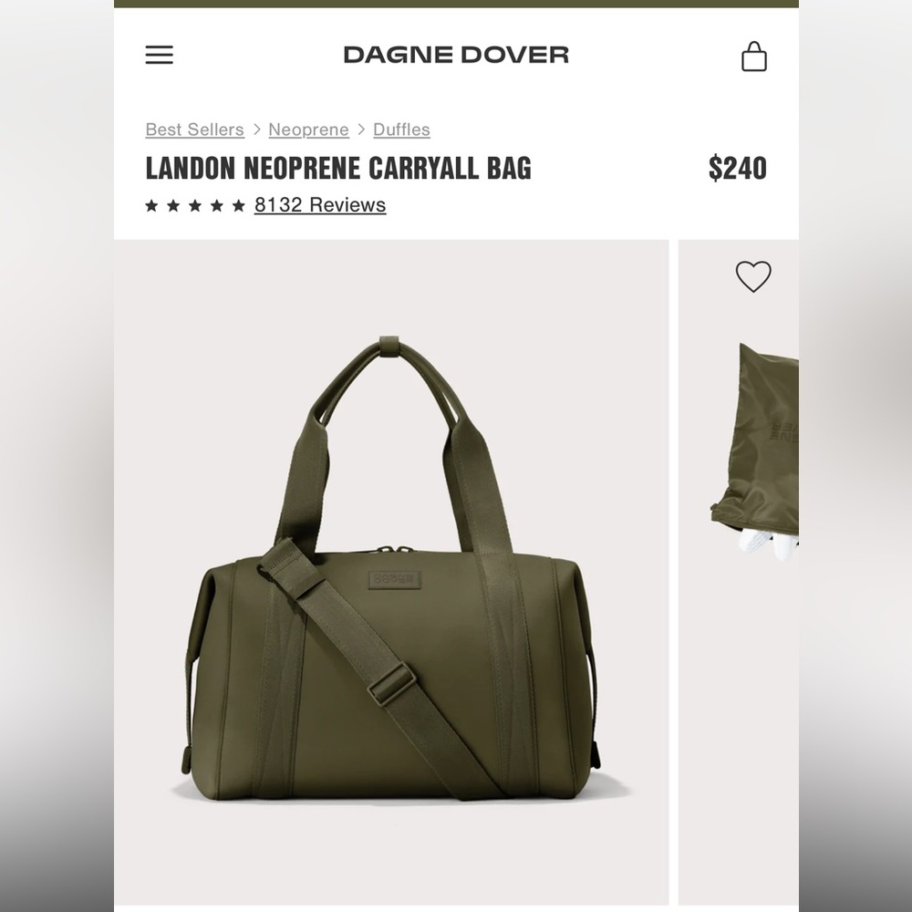 Dagne Dover duffle bag - Landon large